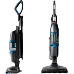 BISSELL Vac & Steam 1977N - Efficient Steam Vacuum Cleaner, 0.95L, Blue/Titanium - Transform Your Cleaning!